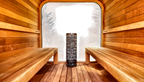 2–4 Person Compact Outdoor Sauna