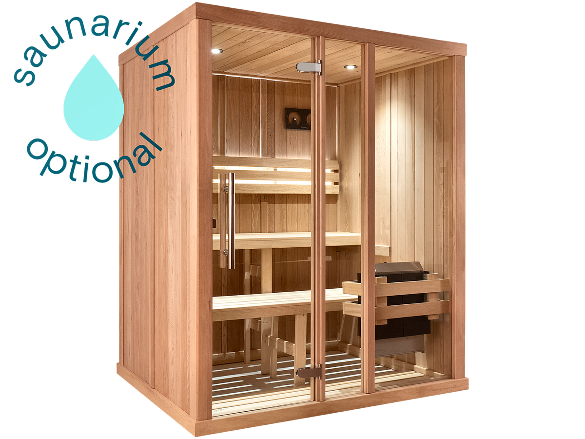 3 Person Spacious Indoor Finnish Sauna