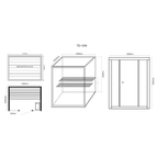 6 Person Traditional Hemlock Indoor Sauna