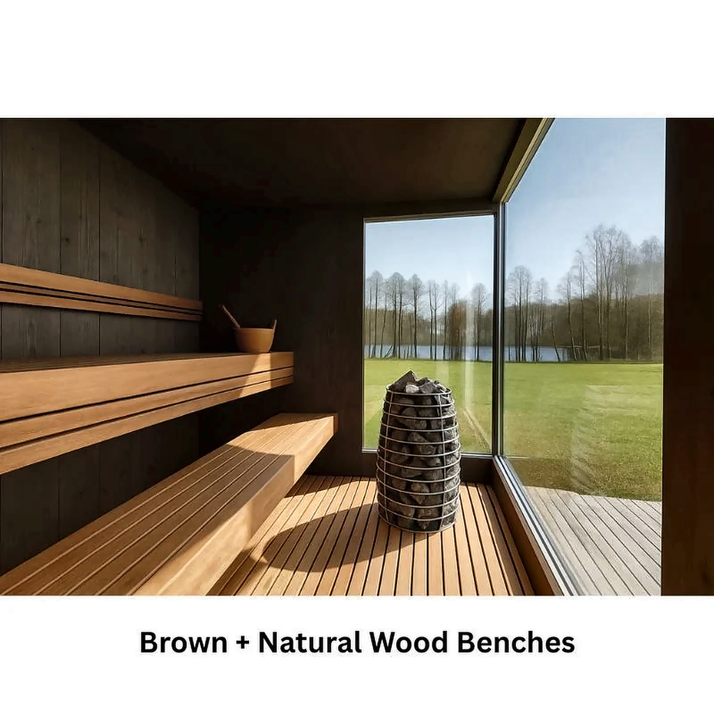 2–3 Person Nordic Outdoor Sauna Pod