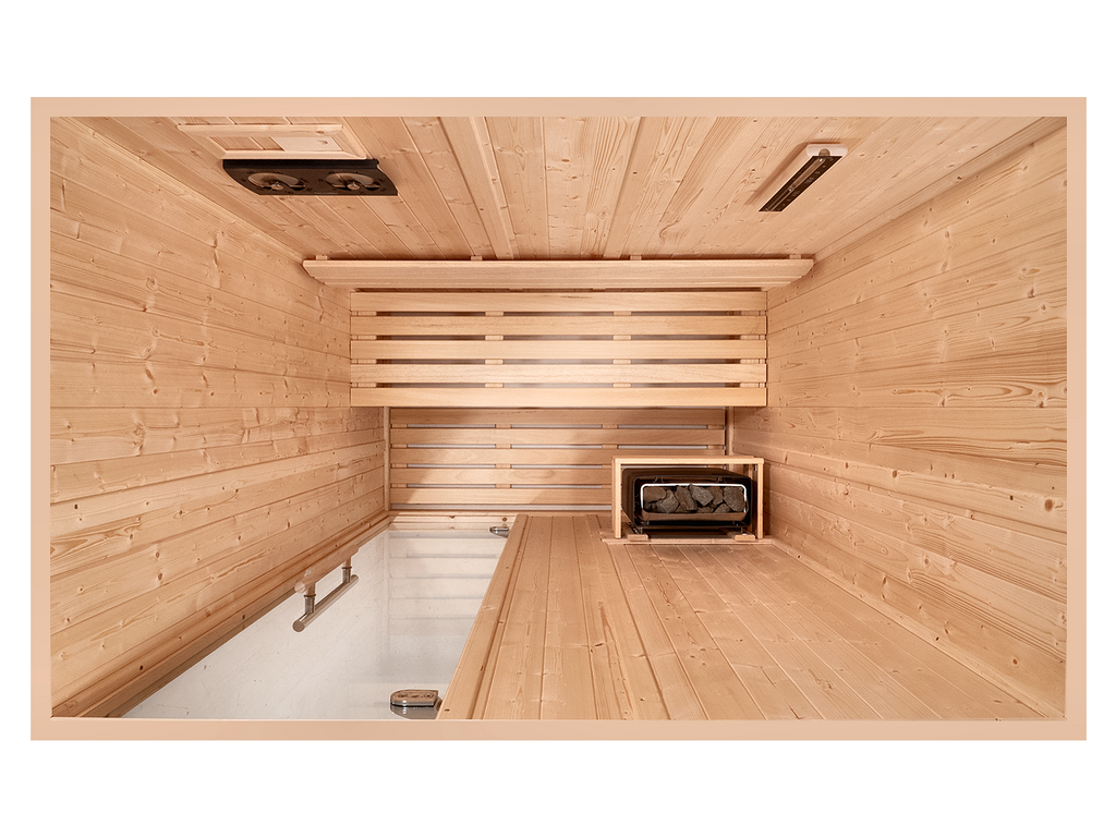 2 Person Spacious Indoor Finnish Sauna
