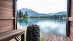 4–6 Person Outdoor Sauna with Changing Room