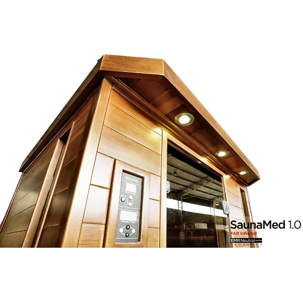 3 Person Luxury Canadian Cedar FAR Infrared Sauna