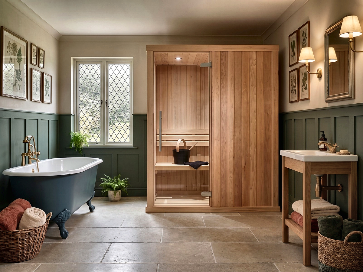 2 Person Spacious Indoor Finnish Sauna