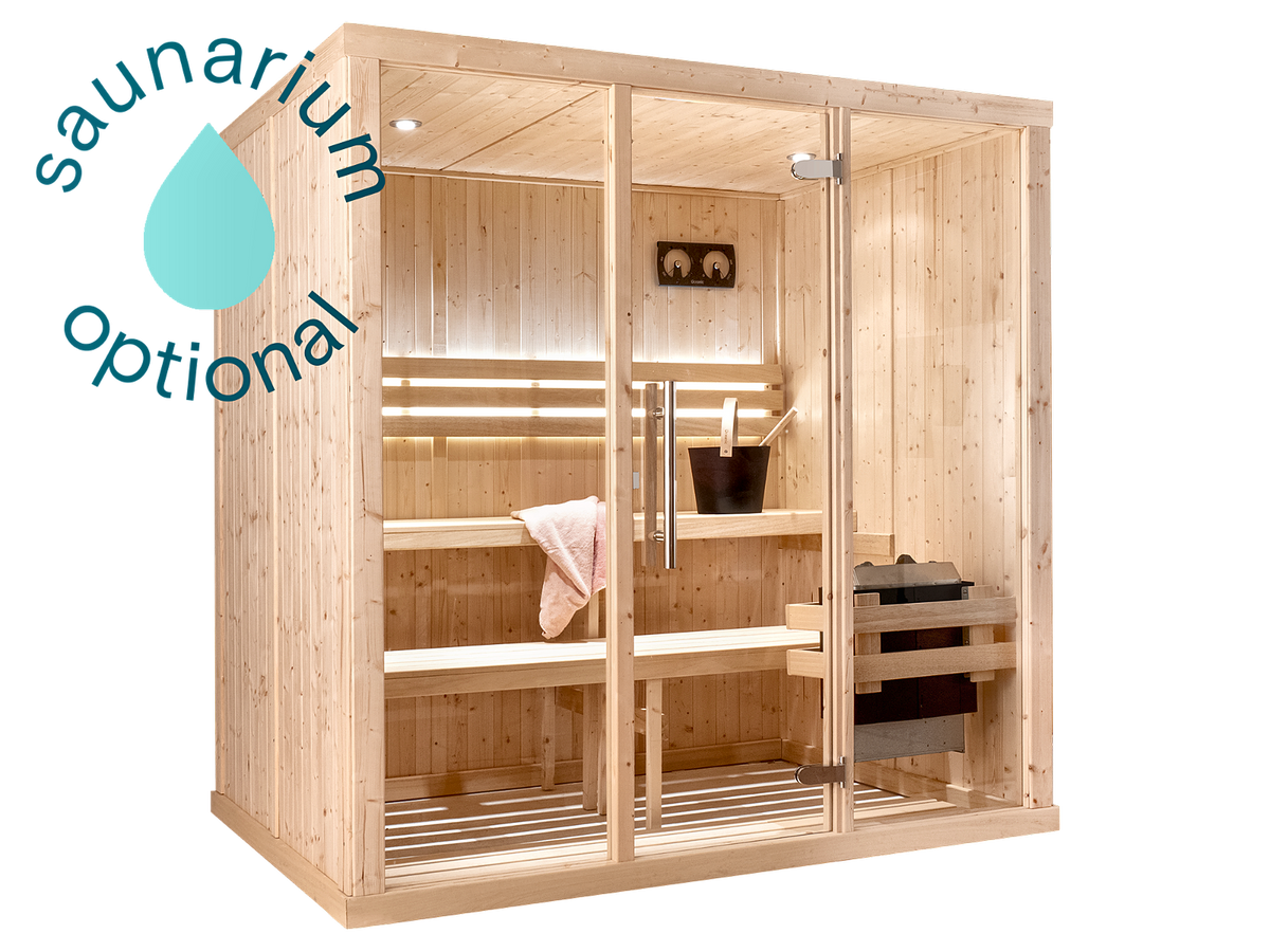 3 Person Indoor Traditional Finnish Sauna