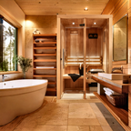 3 Person Square Indoor Finnish Sauna