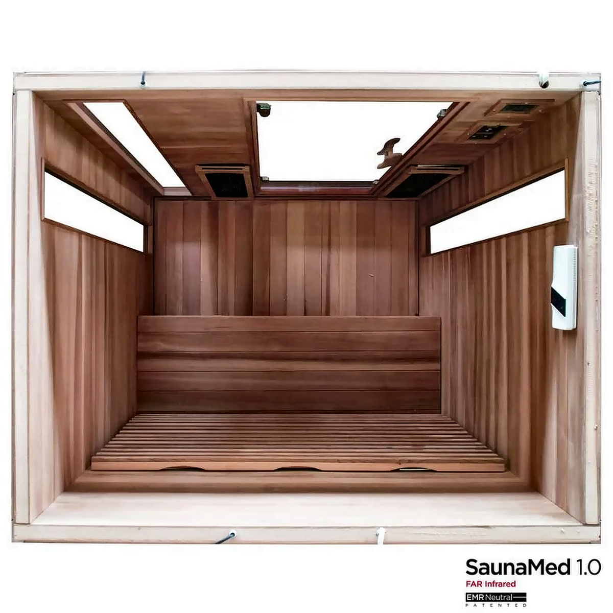 3 Person Luxury Canadian Cedar FAR Infrared Sauna