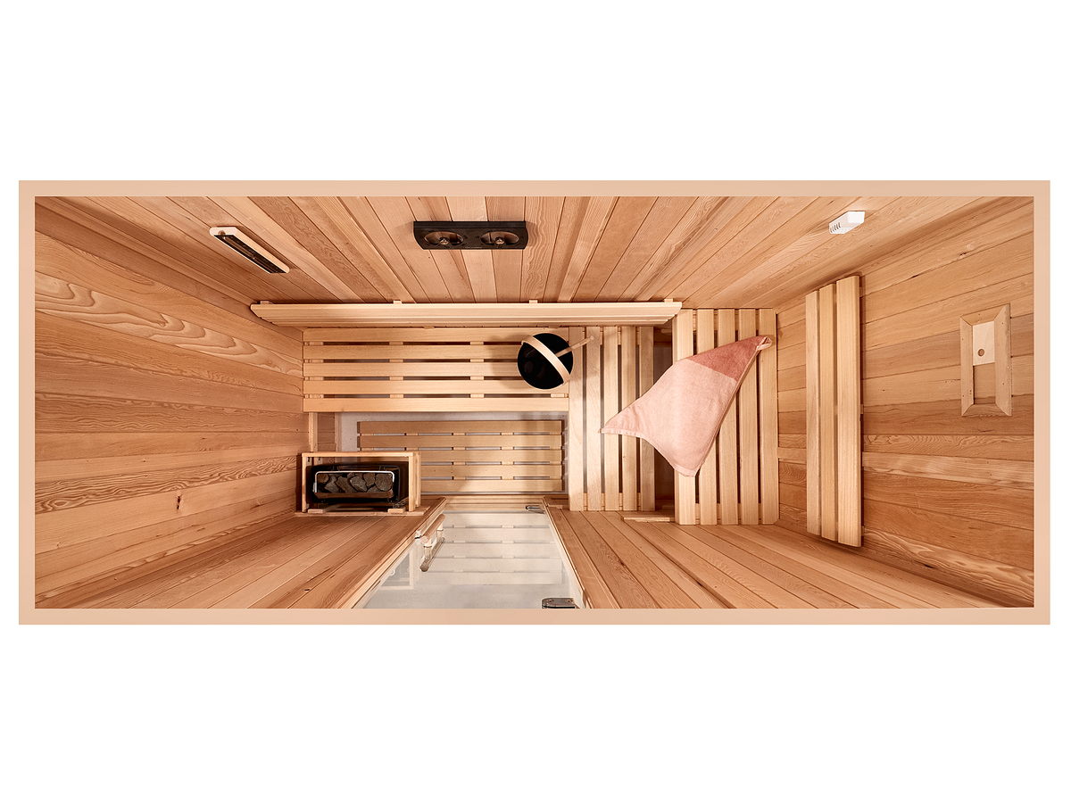 3 Person Indoor Finnish Traditional Sauna
