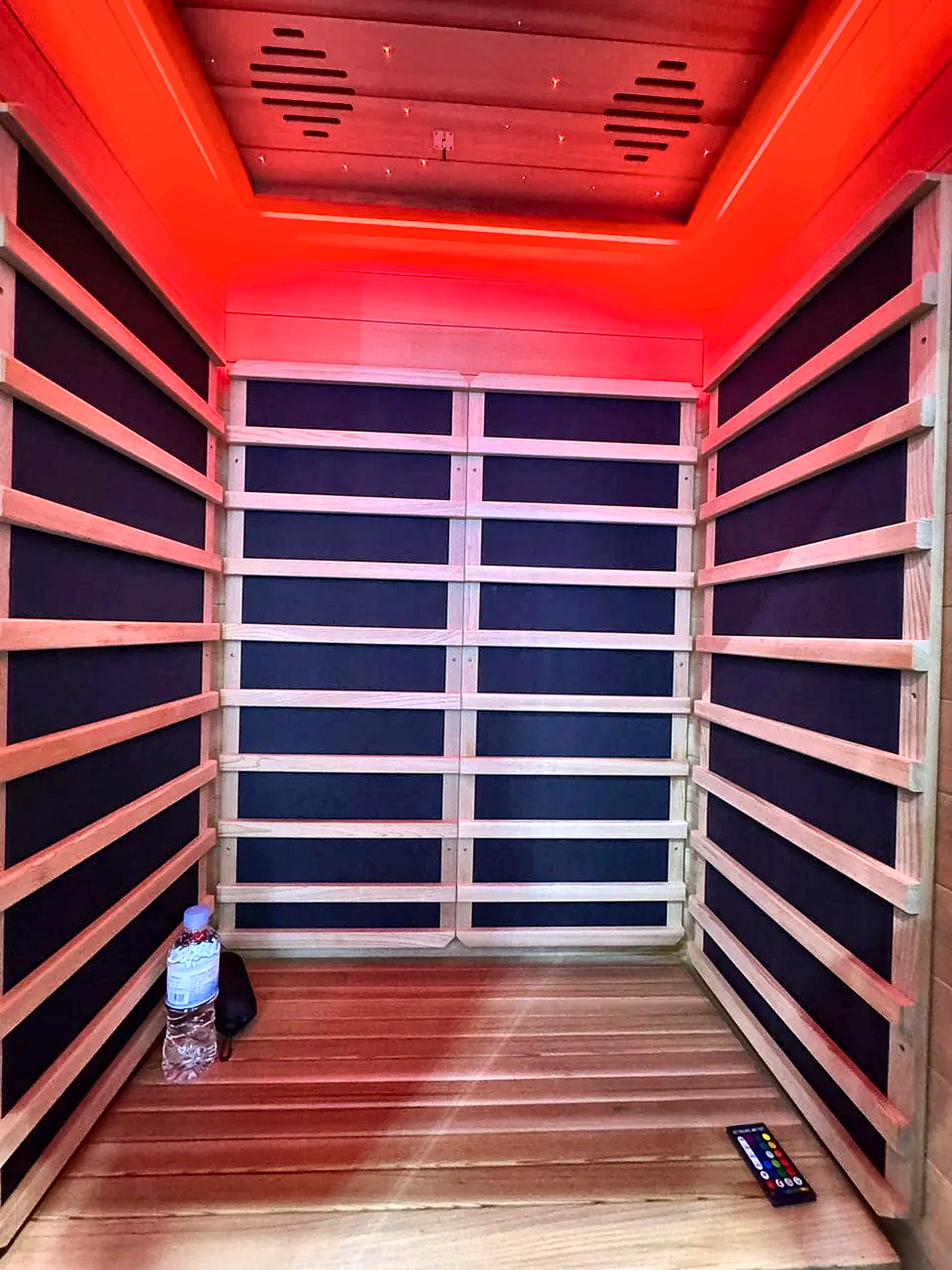1–2 Person Smart Far Infrared Sauna with Red Light