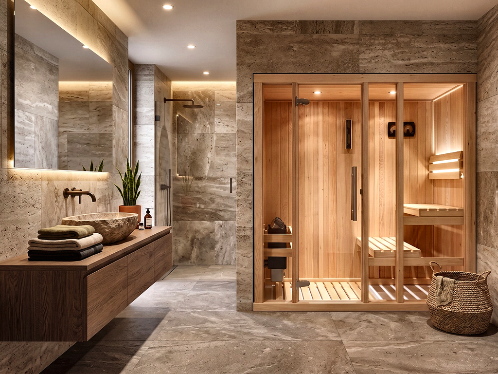 1 Person Spacious Indoor Finnish Sauna