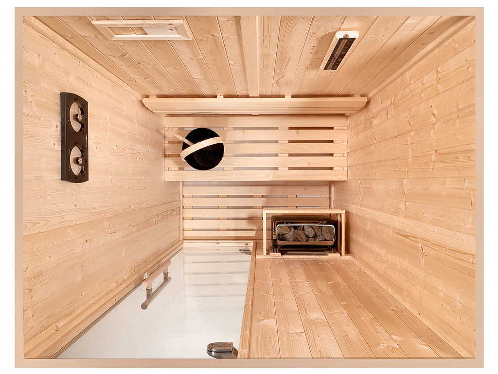 2 Person Indoor Finnish Traditional Sauna