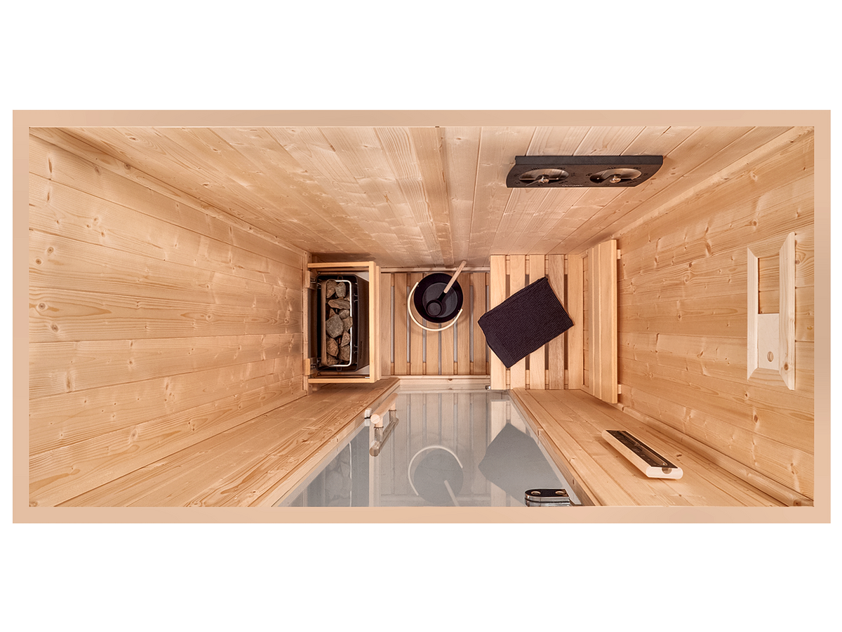 1 Person Indoor Finnish Traditional Sauna