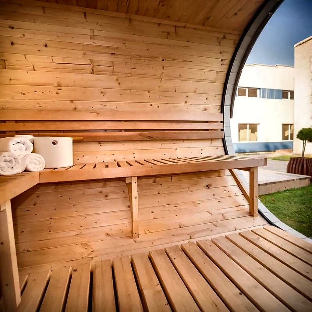 6–8 Person Nordic Spruce Outdoor Sauna
