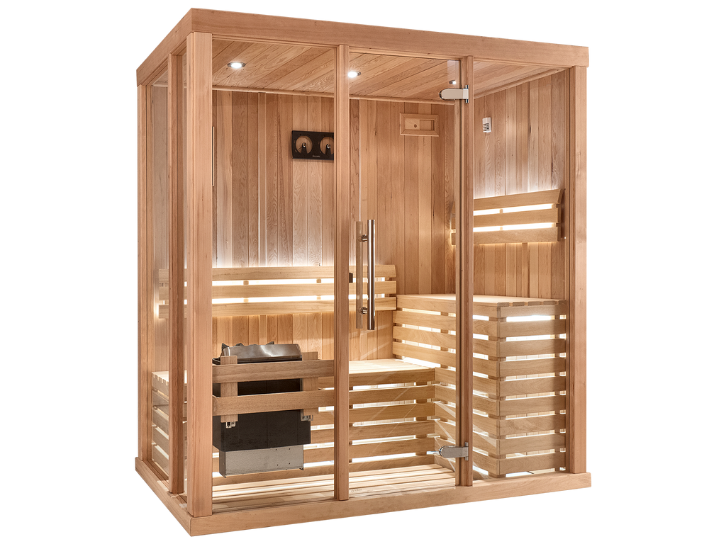 2 Person Long Indoor Finnish Sauna