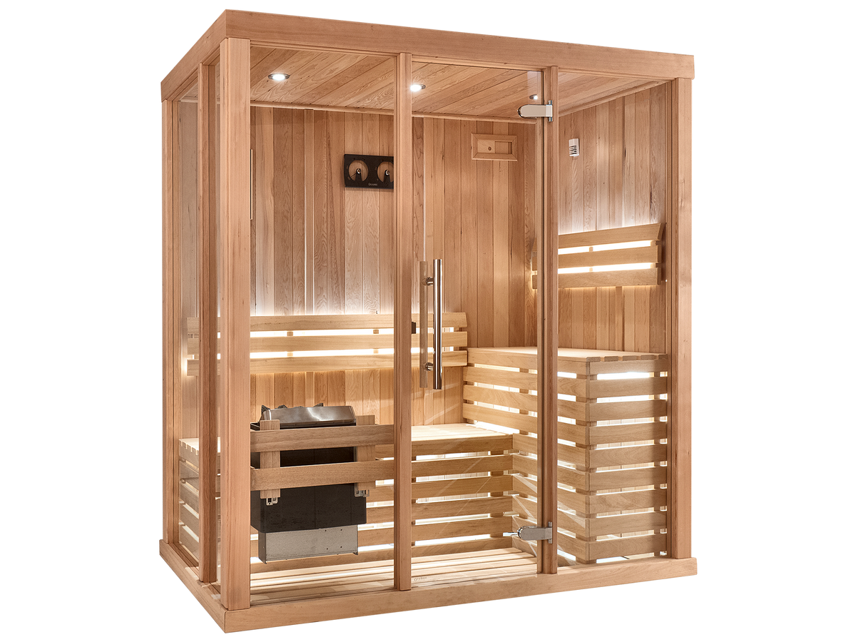 2 Person Long Indoor Finnish Sauna
