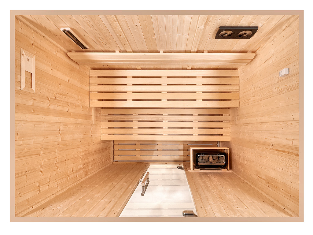 3 Person Indoor Traditional Finnish Sauna