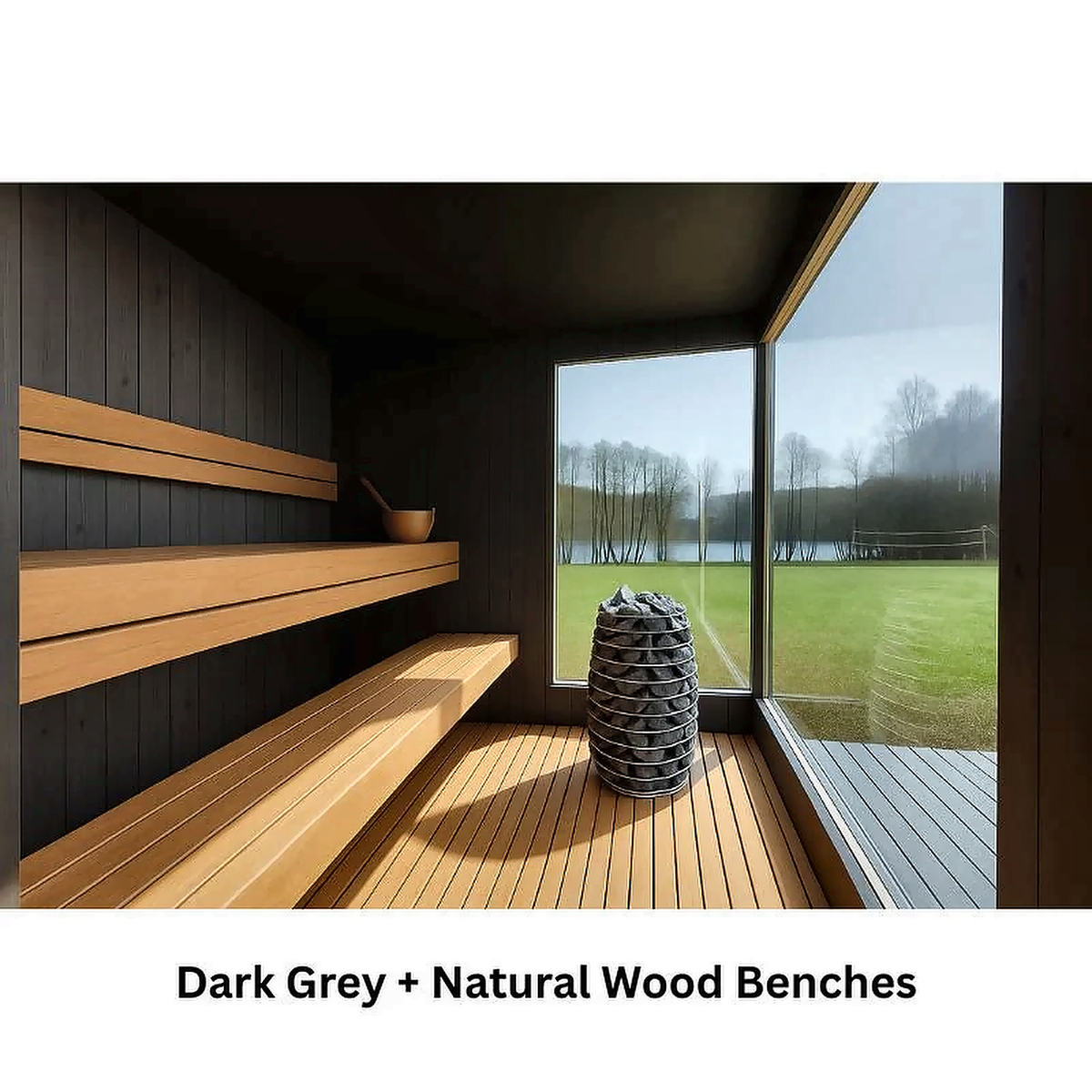 2–3 Person Nordic Outdoor Sauna Pod