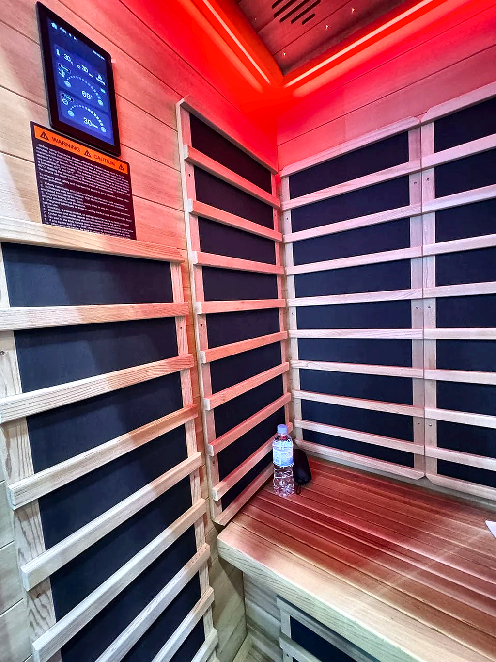 1–2 Person Smart Far Infrared Sauna with Red Light