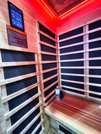 1–2 Person Smart Far Infrared Sauna with Red Light