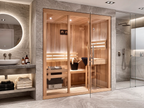 2 Person Long Indoor Finnish Sauna