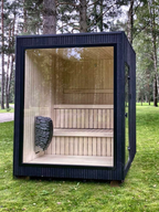 4 Person Premium Outdoor Sauna Cabin