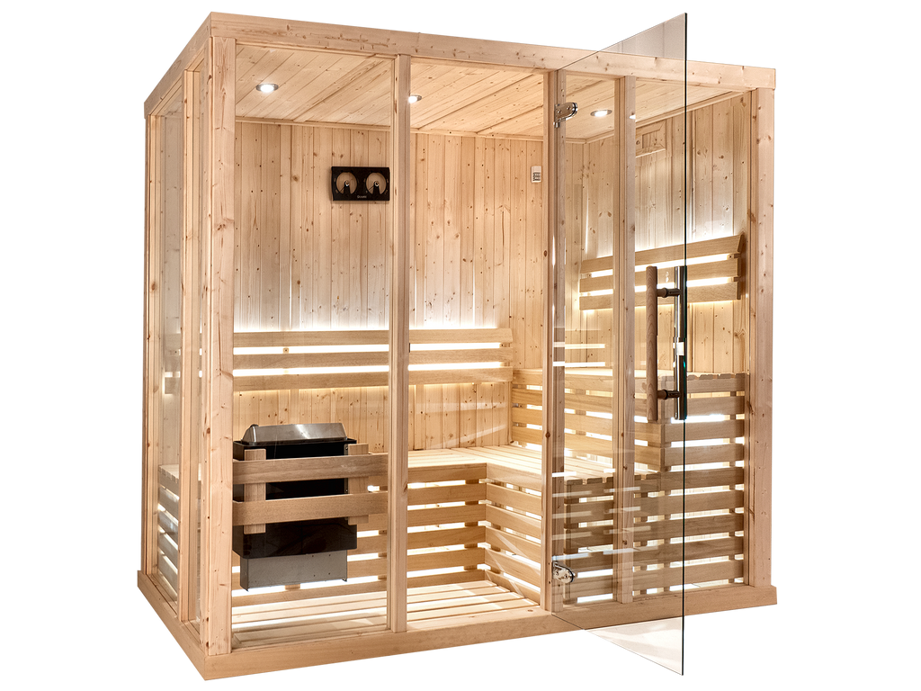 3 Person Indoor Finnish Traditional Sauna