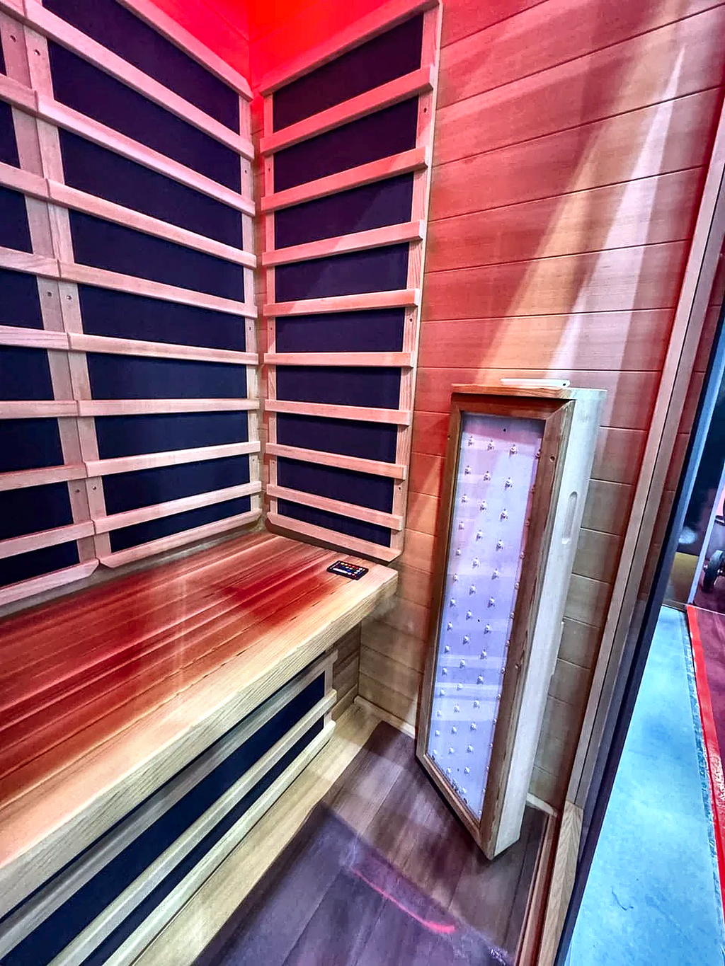 1–2 Person Smart Far Infrared Sauna with Red Light