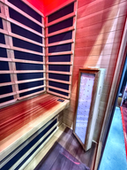 1–2 Person Smart Far Infrared Sauna with Red Light