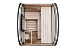 2–3 Person Thermowood Barrel Sauna with Custom Heating Options