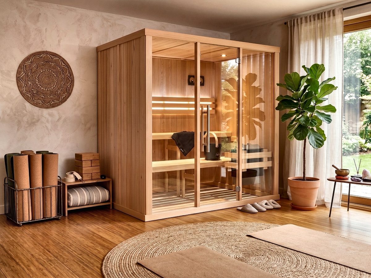 3 Person Indoor Traditional Finnish Sauna