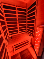 1–2 Person Smart Far Infrared Sauna with Red Light