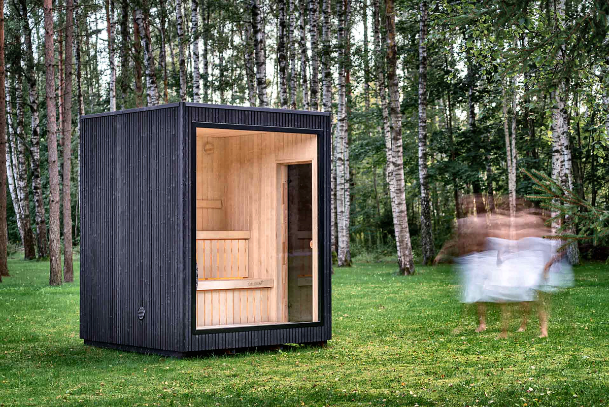 4 Person Premium Outdoor Sauna Cabin