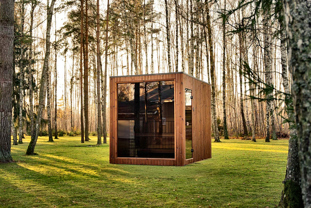 4 Person Premium Outdoor Sauna Cabin