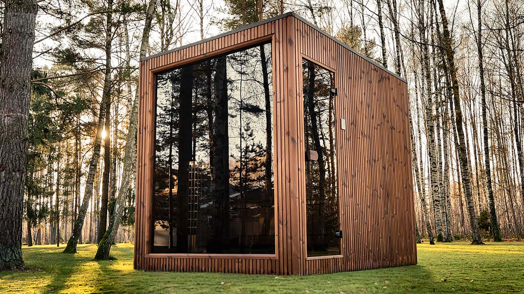 4 Person Premium Outdoor Sauna Cabin