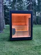 4 Person Premium Outdoor Sauna Cabin