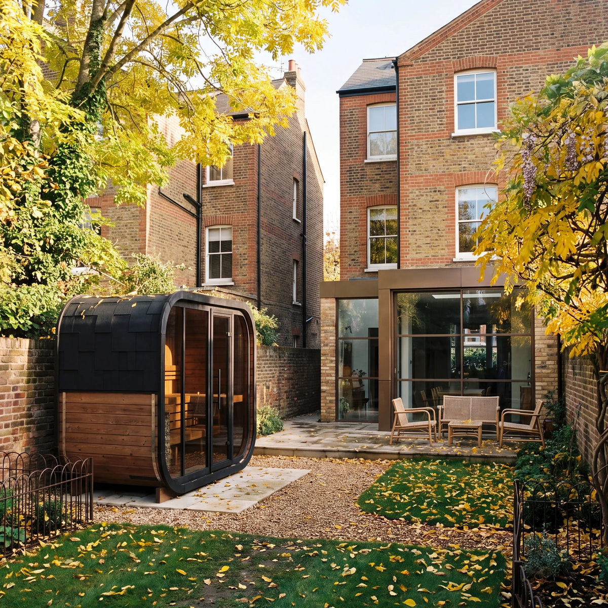 Large Rounded Outdoor Sauna Cabin