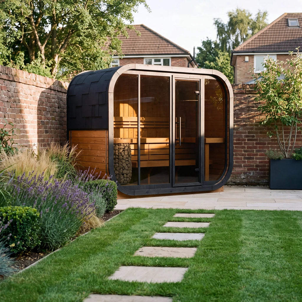 Large Rounded Outdoor Sauna Cabin
