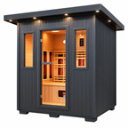 Pacific 4-Person Infrared Outdoor Sauna 400D6