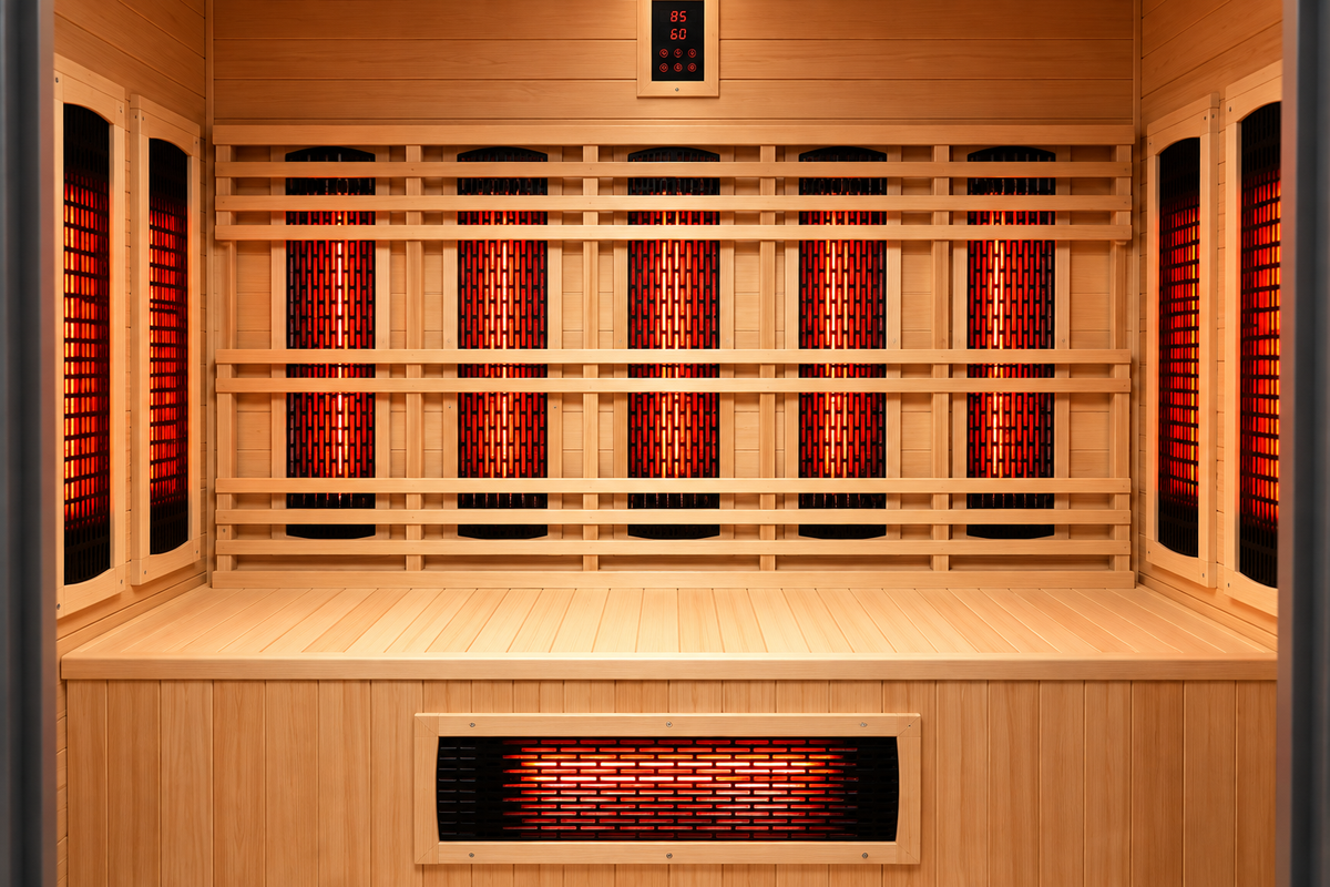 Pacific 4-Person Infrared Outdoor Sauna 400D6