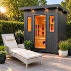 Pacific 4-Person Infrared Outdoor Sauna 400D6